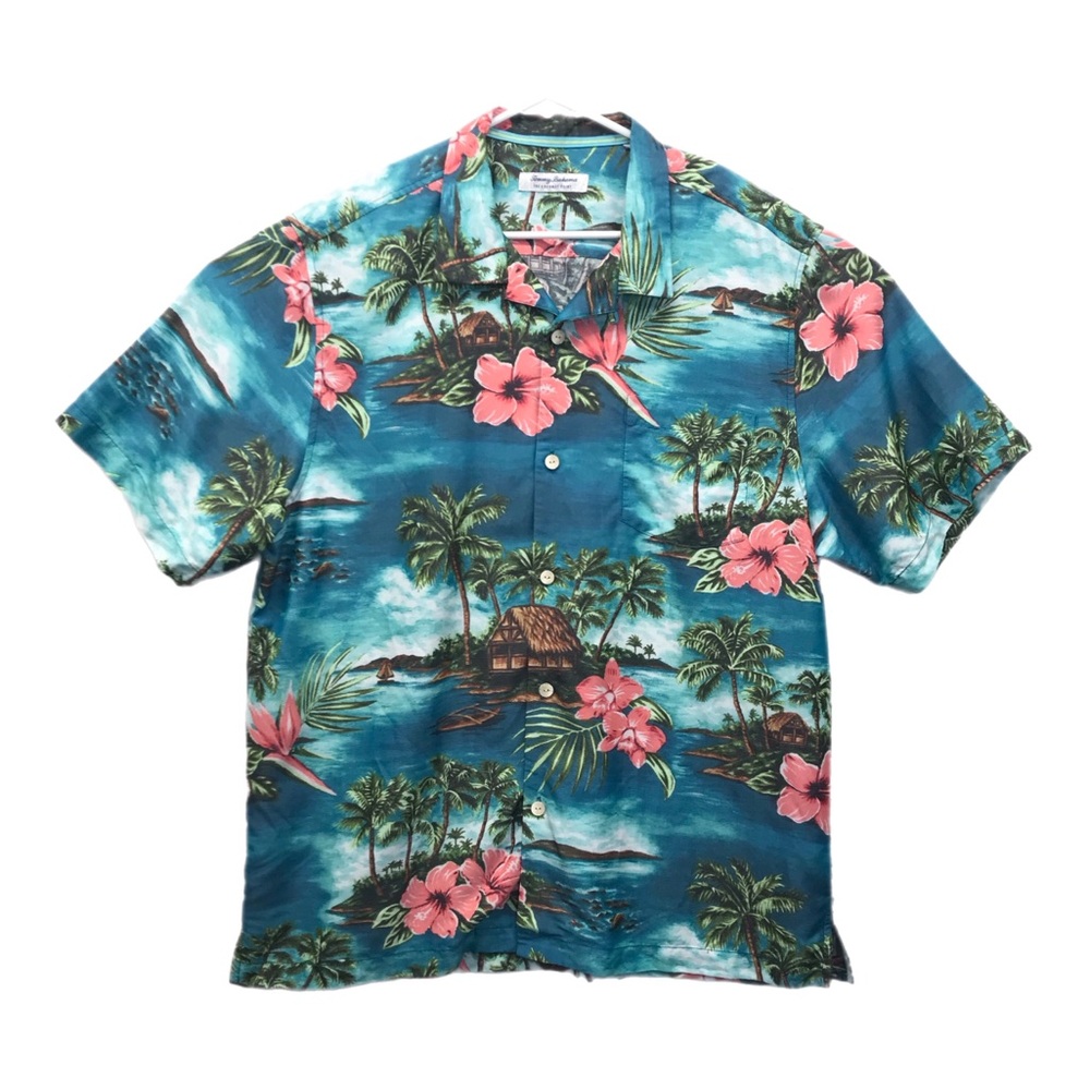 Tropical Blue Hawaiian Shirt
